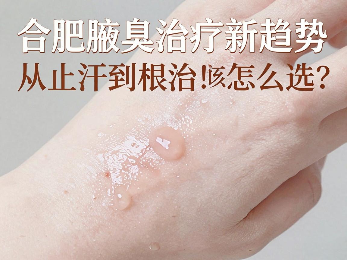 合肥腋臭治疗新趋势，从止汗到根治，腋臭治疗到底该怎么选？