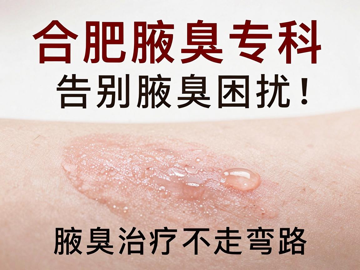 合肥腋秀腋臭专科，告别腋臭困扰，腋臭治疗不走弯路