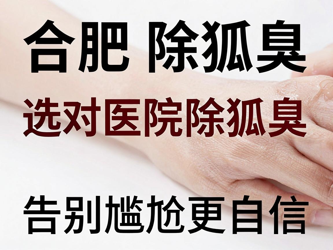 合肥除狐臭,选对医院除狐臭,告别尴尬更自信 合肥除狐臭,选对医院除狐臭,告别尴尬更自信