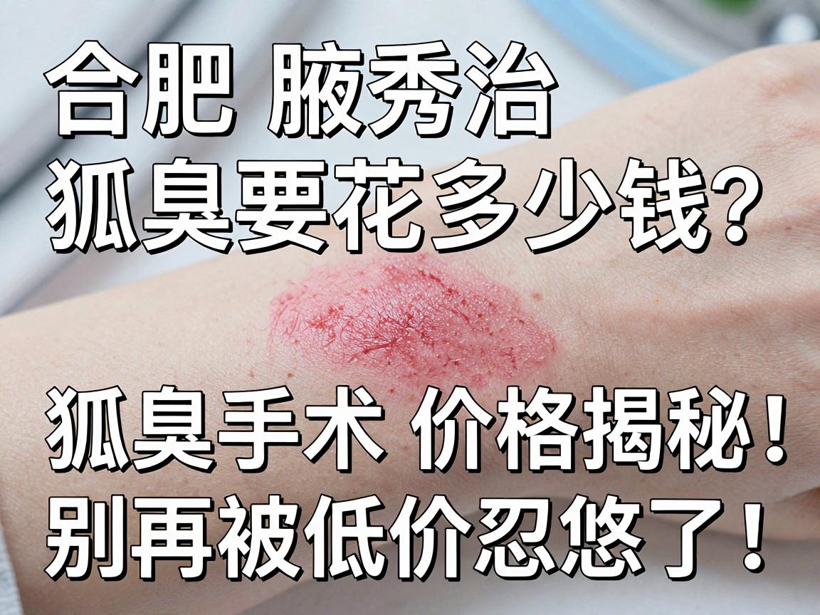 合肥腋秀治狐臭要花多少钱?狐臭手术价格揭秘,别再被低价忽悠了! 合肥腋秀治狐臭要花多少钱?狐臭手术价格揭秘,别再被低价忽悠了!