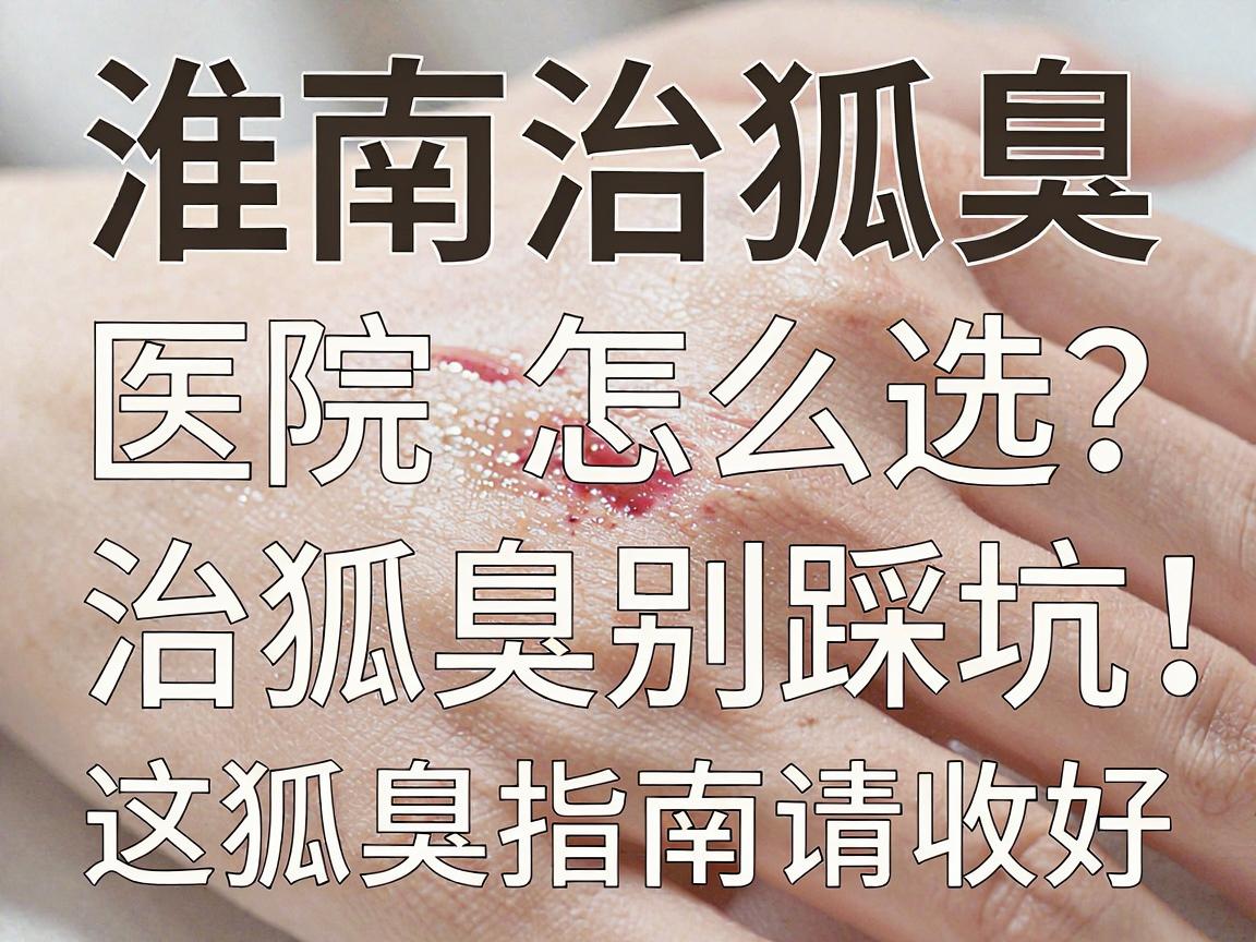 淮南治狐臭，医院怎么选？治狐臭别踩坑，这篇治狐臭指南请收好