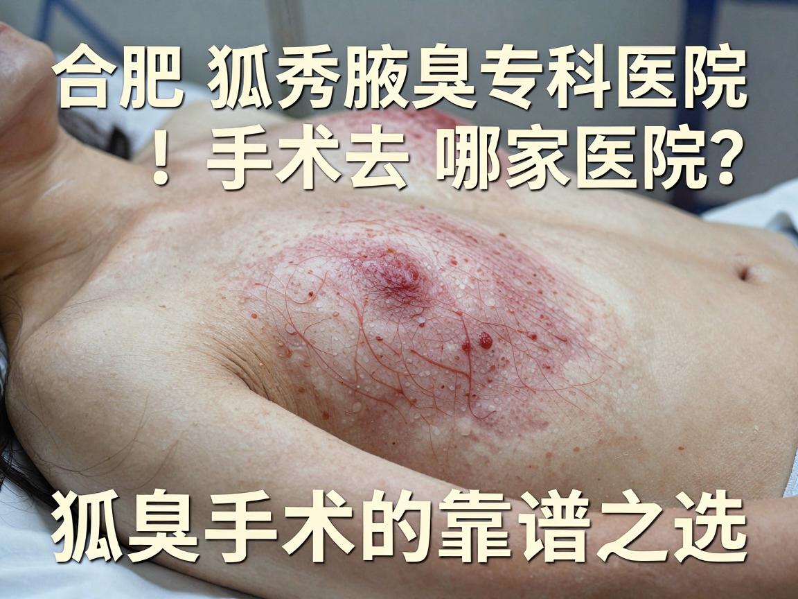 合肥狐臭手术去哪家医院?合肥腋秀腋臭专科医院,狐臭手术的靠谱之选 合肥狐臭手术去哪家医院?合肥腋秀腋臭专科医院,狐臭手术的靠谱之选