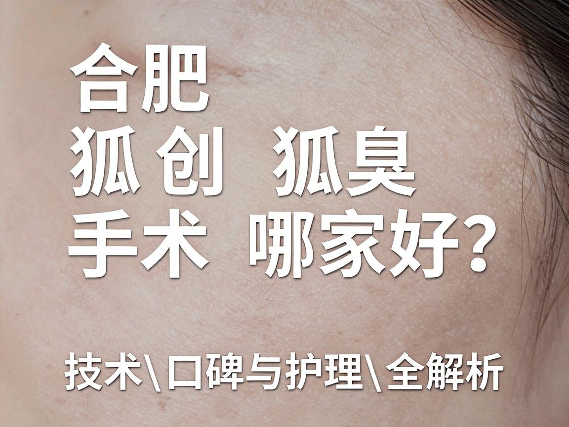 合肥微创狐臭手术哪家好?技术、口碑与护理全解析 合肥微创狐臭手术哪家好?技术、口碑与护理全解析