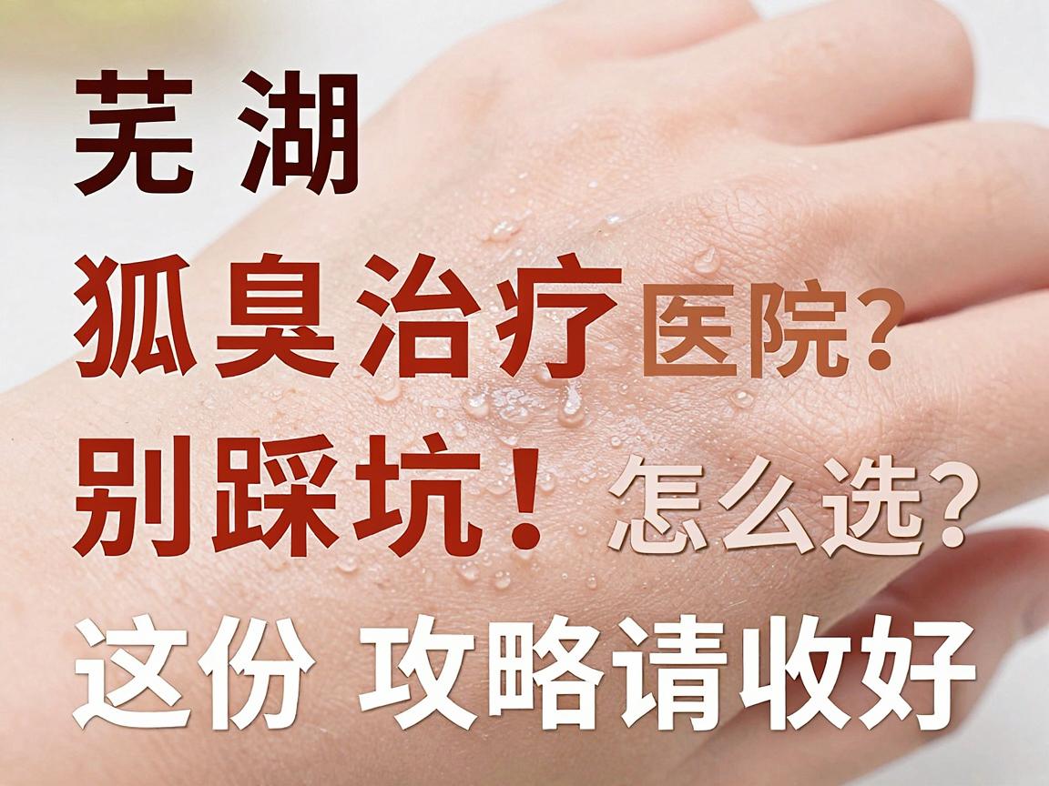 芜湖狐臭治疗医院怎么选?狐臭治疗别踩坑,这份攻略请收好 芜湖狐臭治疗医院怎么选?狐臭治疗别踩坑,这份攻略请收好