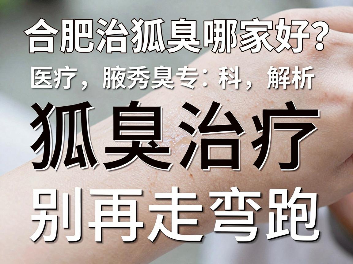 合肥治狐臭哪家好?合肥腋秀专科解析,狐臭治疗,别再走弯路 合肥治狐臭哪家好?合肥腋秀专科解析,狐臭治疗,别再走弯路