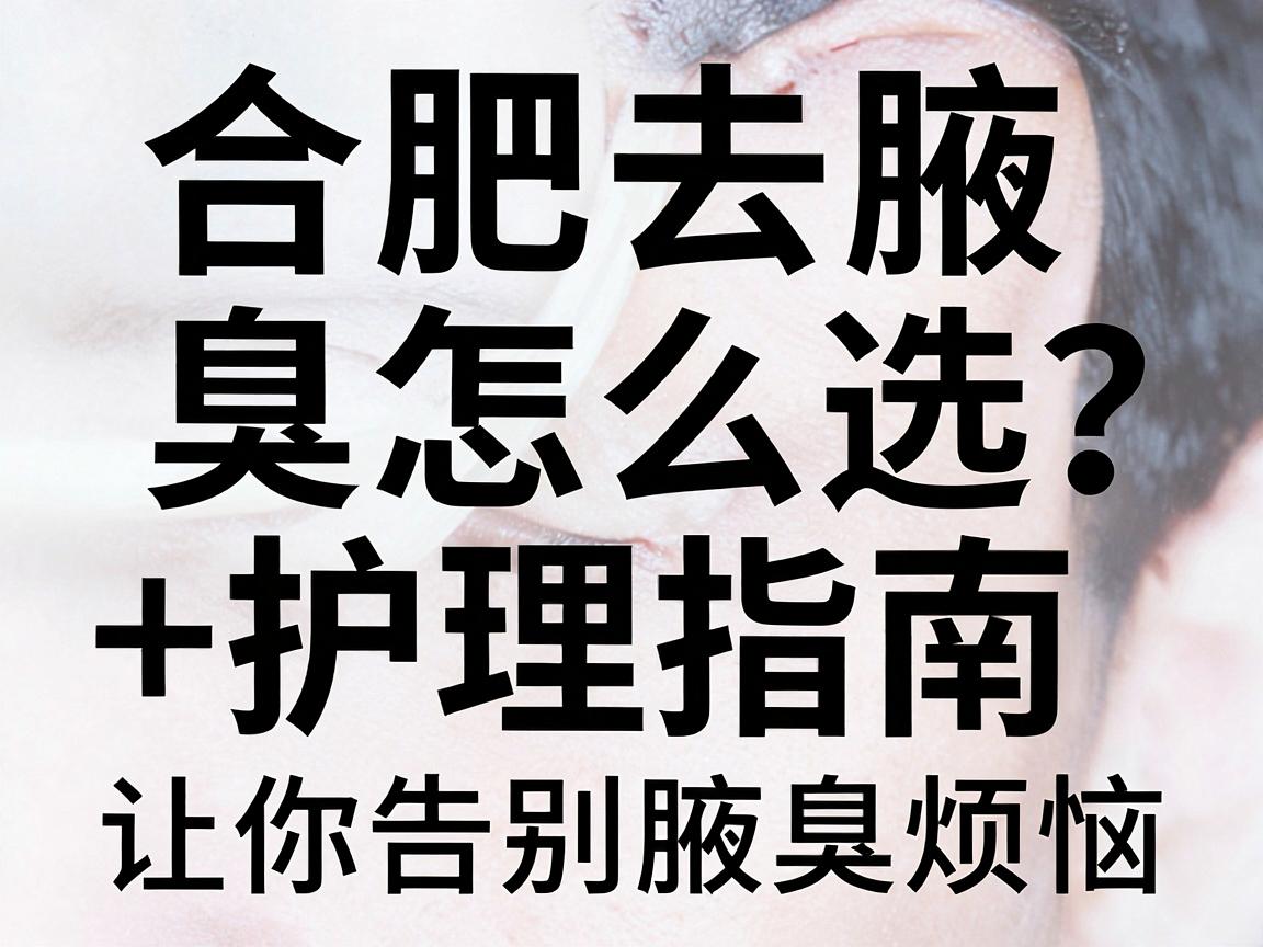 合肥去腋臭怎么选?这份医院攻略+护理指南,让你告别腋臭烦恼 合肥去腋臭怎么选?这份医院攻略+护理指南,让你告别腋臭烦恼