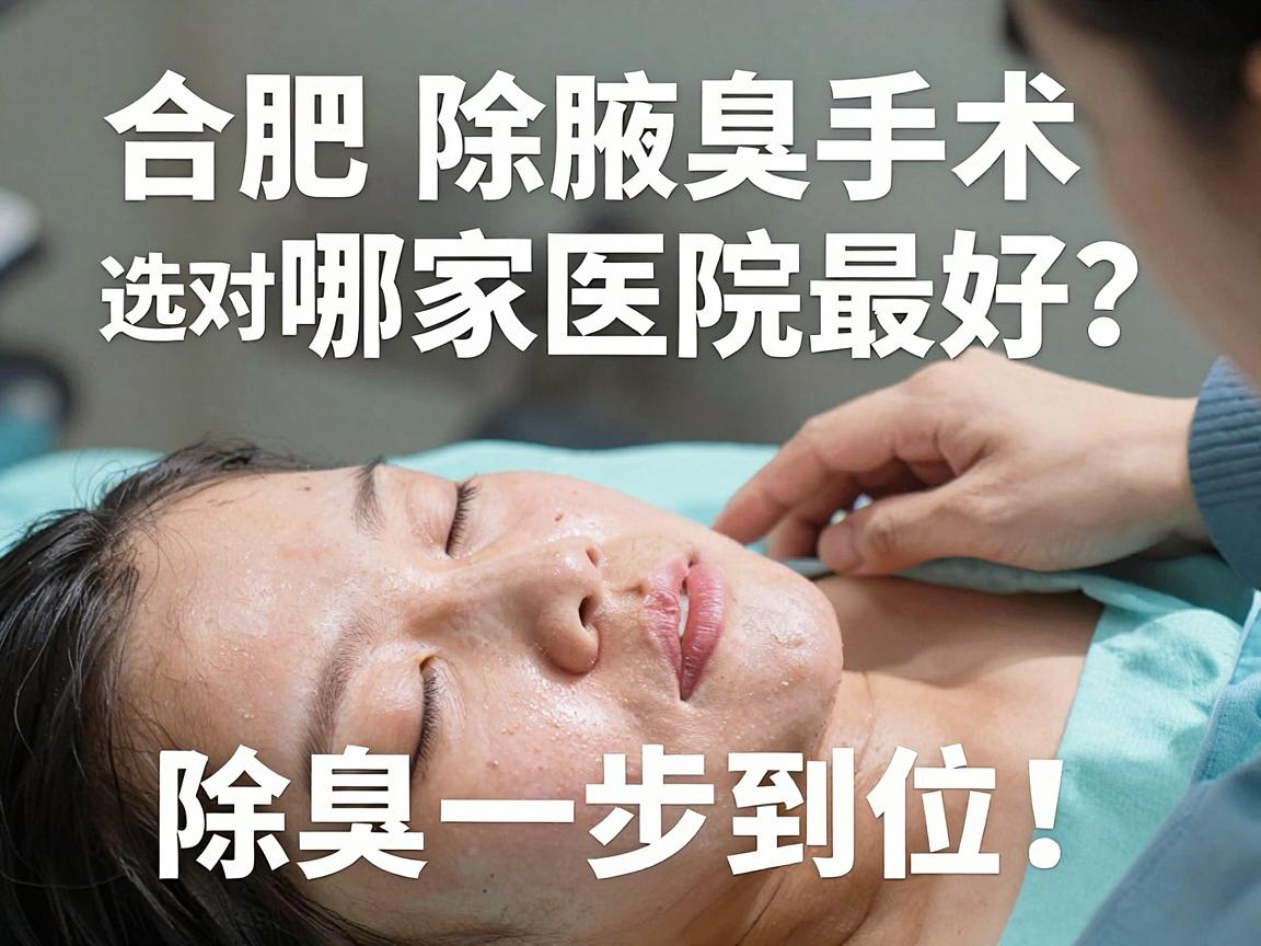 合肥除腋臭手术哪家医院最好?选对医院,除臭一步到位! 合肥除腋臭手术哪家医院最好?选对医院,除臭一步到位!