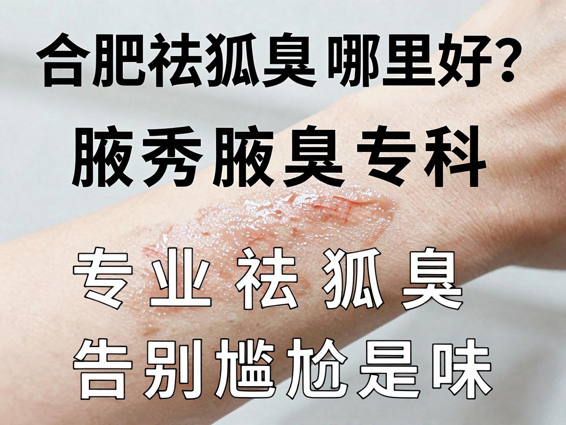 合肥祛狐臭哪里好?合肥腋秀腋臭专科,专业祛狐臭,告别尴尬异味 合肥祛狐臭哪里好?合肥腋秀腋臭专科,专业祛狐臭,告别尴尬异味