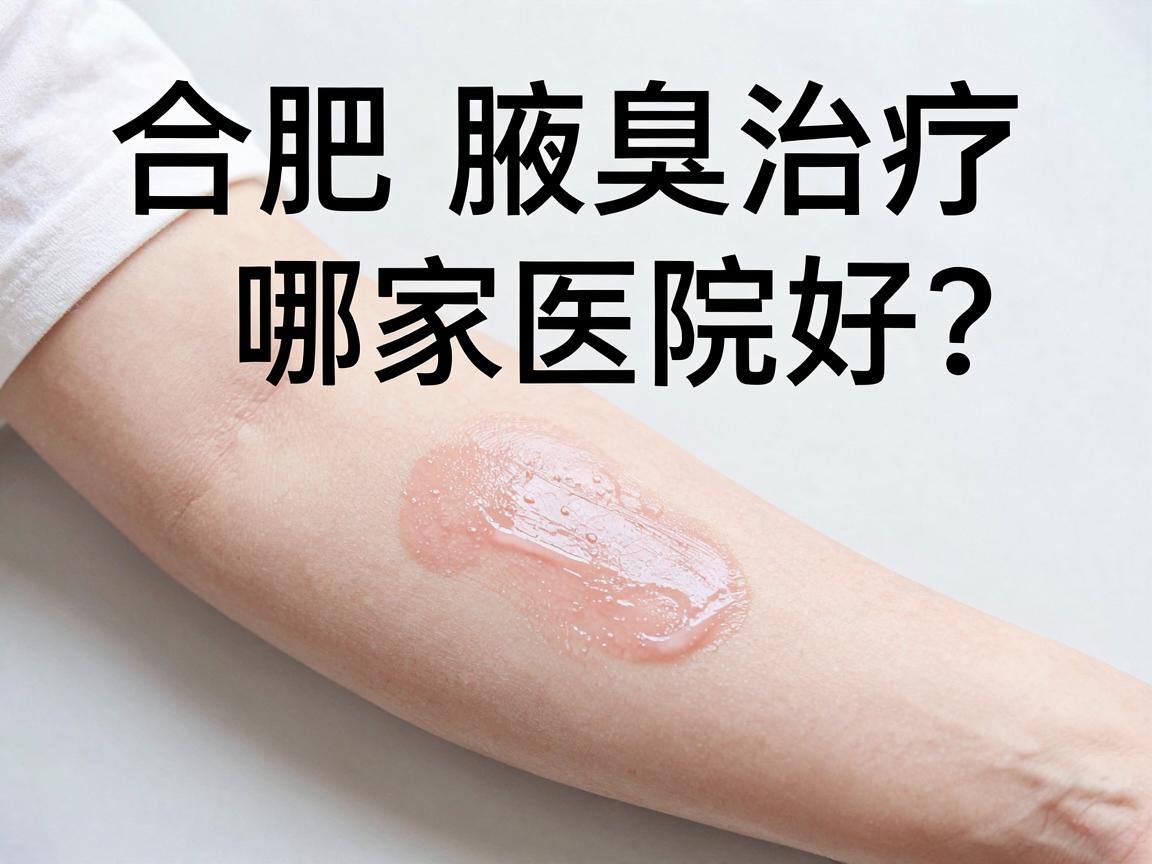 合肥腋臭治疗哪家医院好?选对腋臭医院,告别腋臭困扰 合肥腋臭治疗哪家医院好?选对腋臭医院,告别腋臭困扰