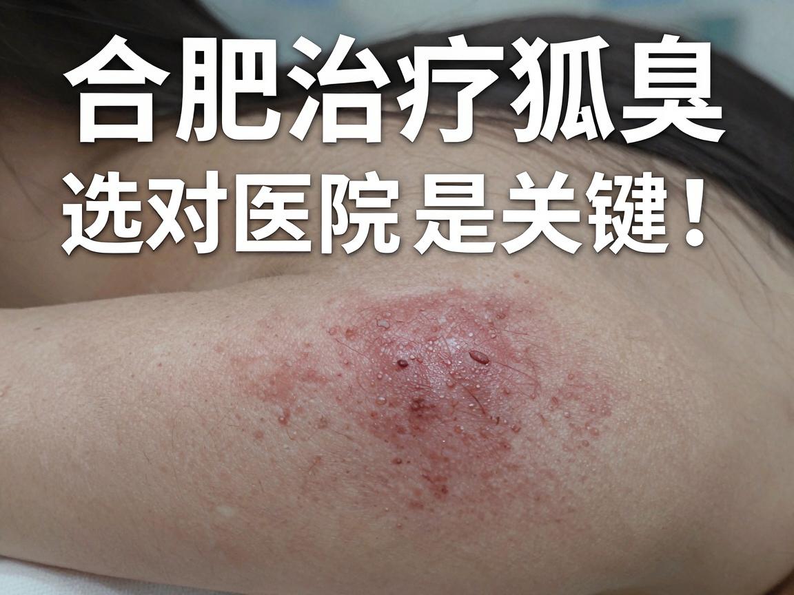 合肥治疗狐臭，选对医院是关键！合肥狐臭医院到底哪家强？