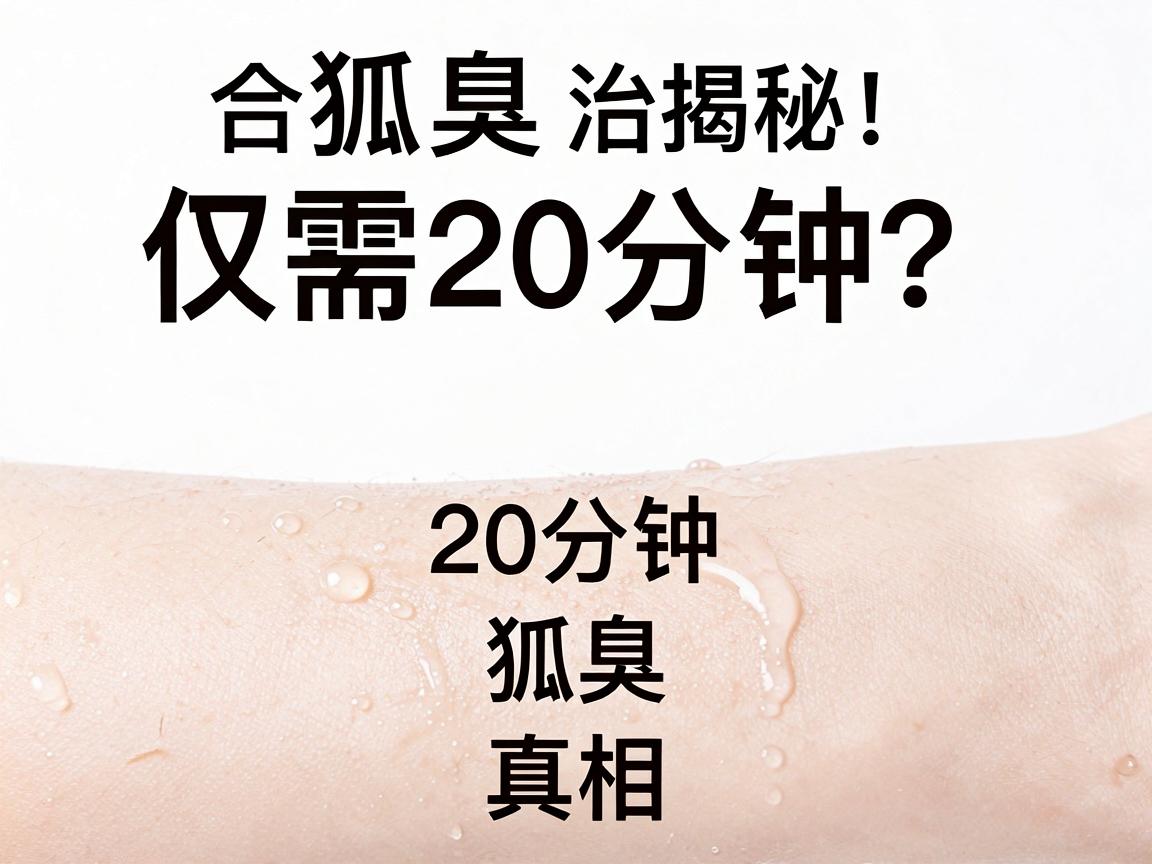 狐臭治疗仅需20分钟？合肥腋秀揭秘，20分钟解决狐臭的真相与流程