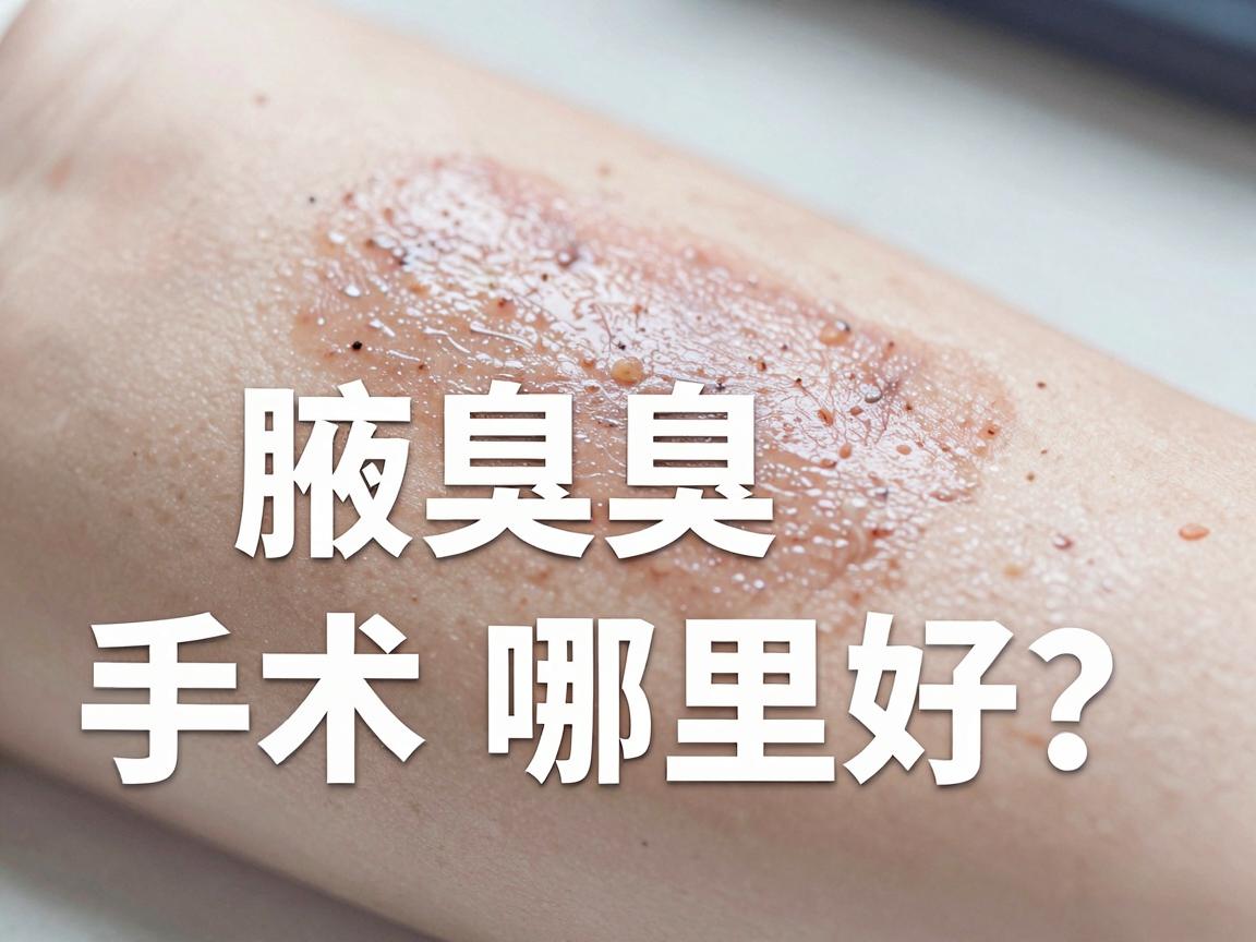 合肥腋臭手术哪里好？这份合肥腋臭手术指南告诉你合肥腋臭手术怎么选