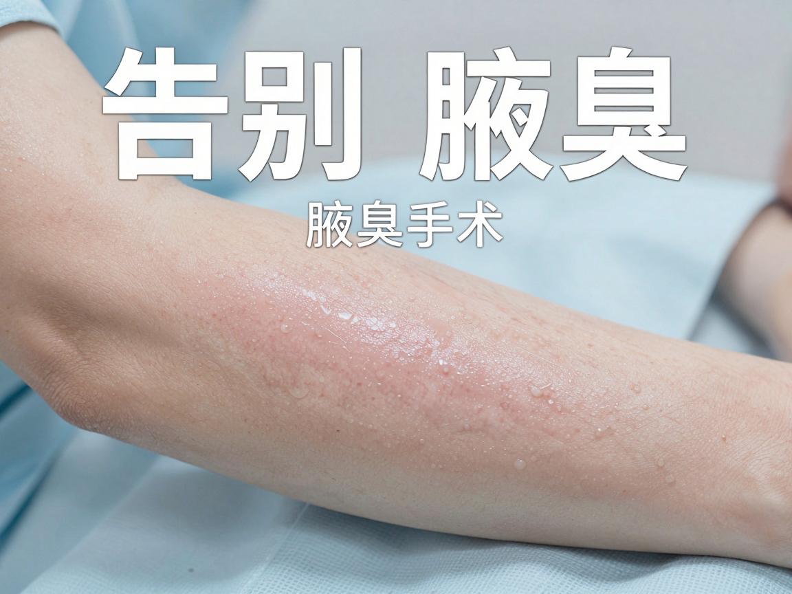 微波腋臭手术，告别腋臭，合肥腋秀微波腋臭手术新选择
