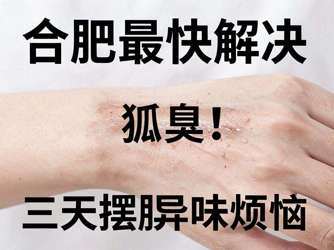 合肥最快解决狐臭，选对医院，三天摆脱异味烦恼