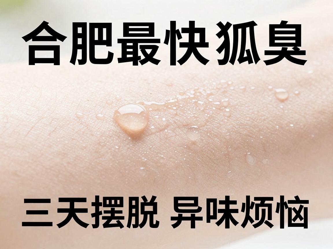 合肥最快解决狐臭，选对医院，三天摆脱异味烦恼