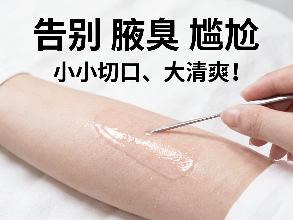 告别腋臭尴尬，小切口、大清爽！精准解读改良小切口腋臭手术