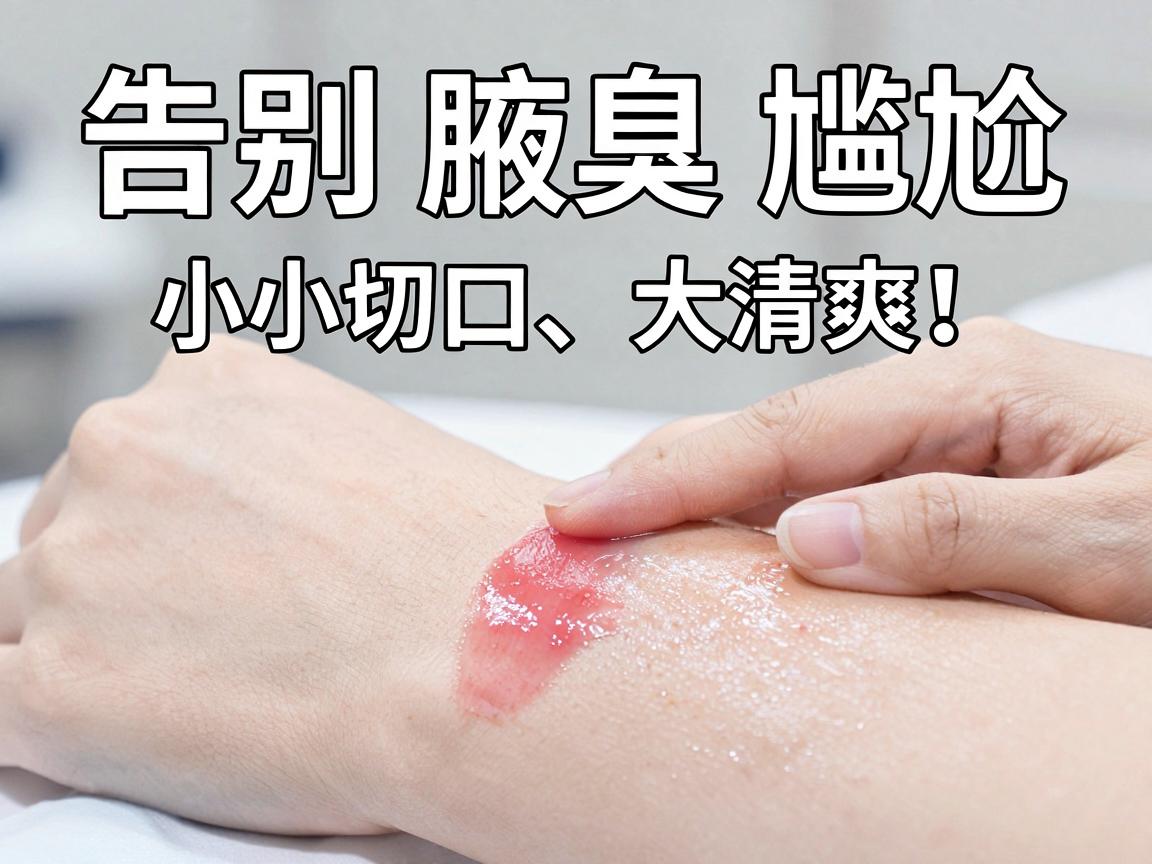 告别腋臭尴尬，小切口、大清爽！精准解读改良小切口腋臭手术
