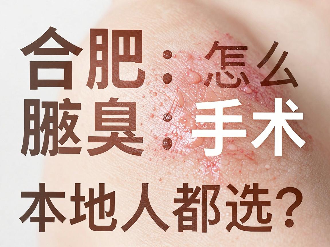 合肥腋臭手术怎么选?本地人都在问的腋臭清除手术医院攻略 合肥腋臭手术怎么选?本地人都在问的腋臭清除手术医院攻略