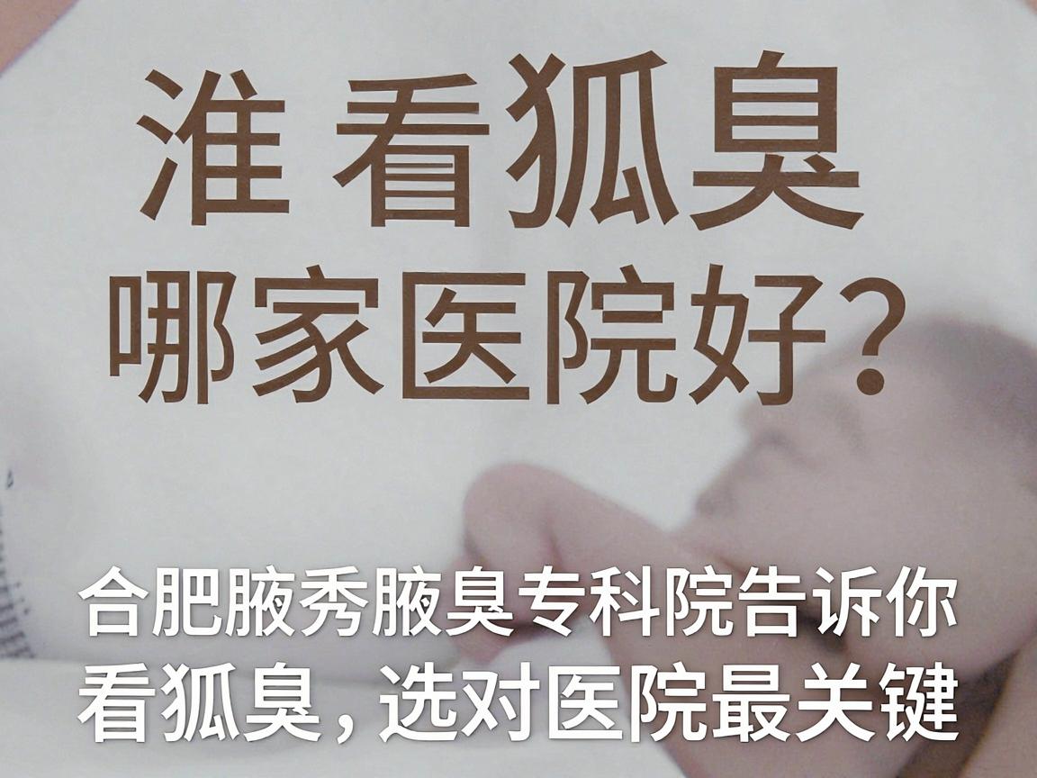 淮南看狐臭哪家医院好?合肥腋秀腋臭专科医院告诉你,看狐臭,选对医院最关键 淮南看狐臭哪家医院好?合肥腋秀腋臭专科医院告诉你,看狐臭,选对医院最关键
