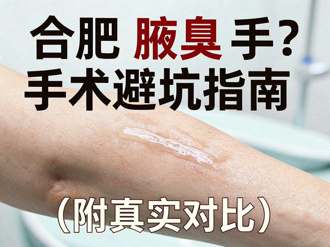 合肥腋臭手术医院怎么选?合肥腋臭手术避坑指南(附真实对比) 合肥腋臭手术医院怎么选?合肥腋臭手术避坑指南(附真实对比)