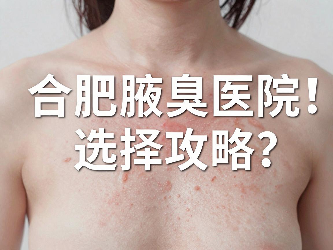 合肥腋臭医院哪家好?合肥腋臭医院选择攻略,帮你避开腋臭治疗误区 合肥腋臭医院哪家好?合肥腋臭医院选择攻略,帮你避开腋臭治疗误区