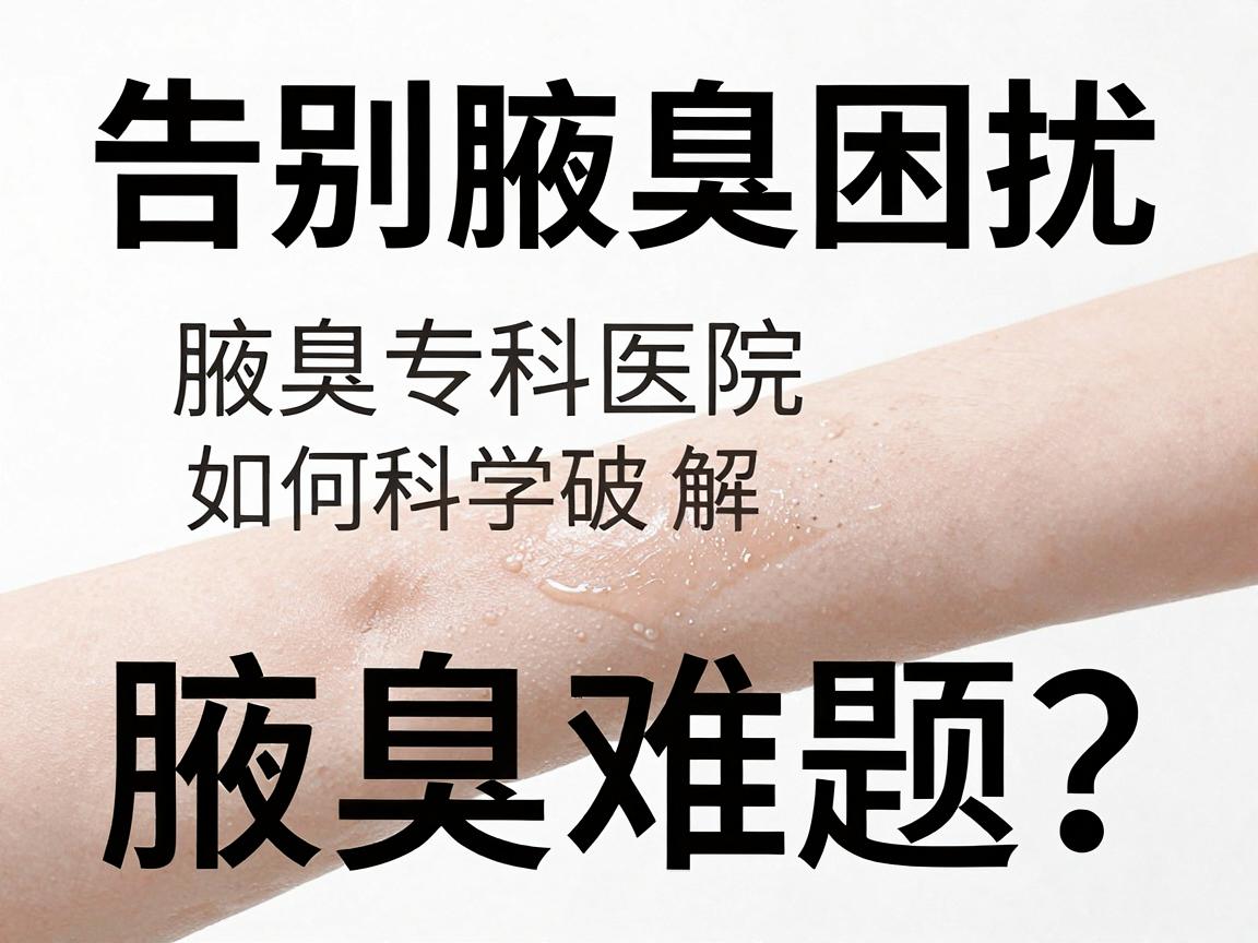 告别腋臭困扰,合肥腋秀腋臭专科医院如何科学破解腋臭难题? 告别腋臭困扰,合肥腋秀腋臭专科医院如何科学破解腋臭难题?