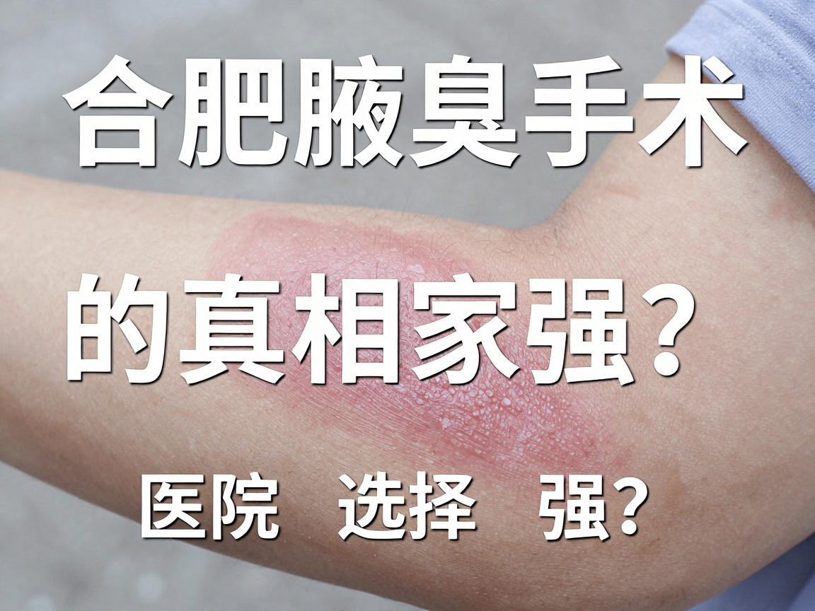 合肥腋臭手术医院哪家强?合肥腋臭手术的真相与选择指南 合肥腋臭手术医院哪家强?合肥腋臭手术的真相与选择指南