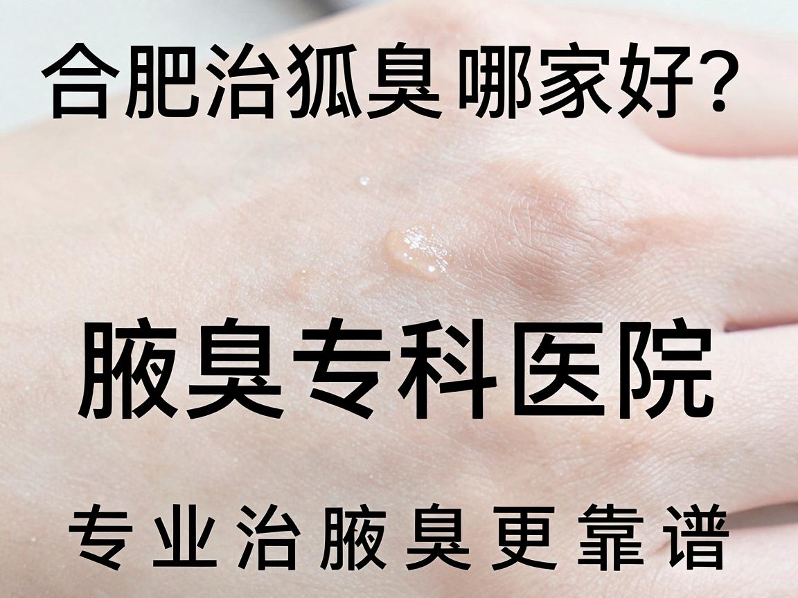 合肥治狐臭哪家好?合肥腋秀腋臭专科医院,专业治腋臭更靠谱 合肥治狐臭哪家好?合肥腋秀腋臭专科医院,专业治腋臭更靠谱