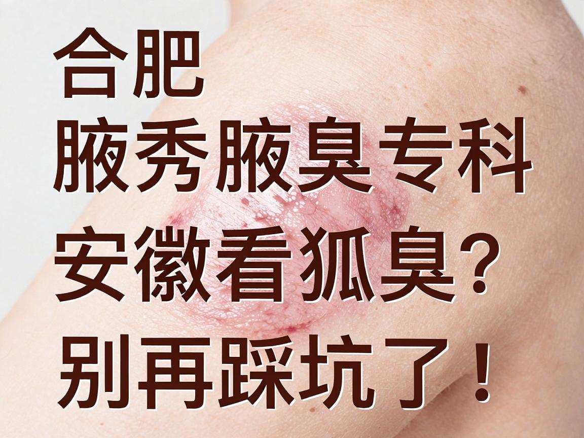 合肥腋秀腋臭专科,安徽看狐臭,哪家医院看狐臭更专业?别再踩坑了! 合肥腋秀腋臭专科,安徽看狐臭,哪家医院看狐臭更专业?别再踩坑了!