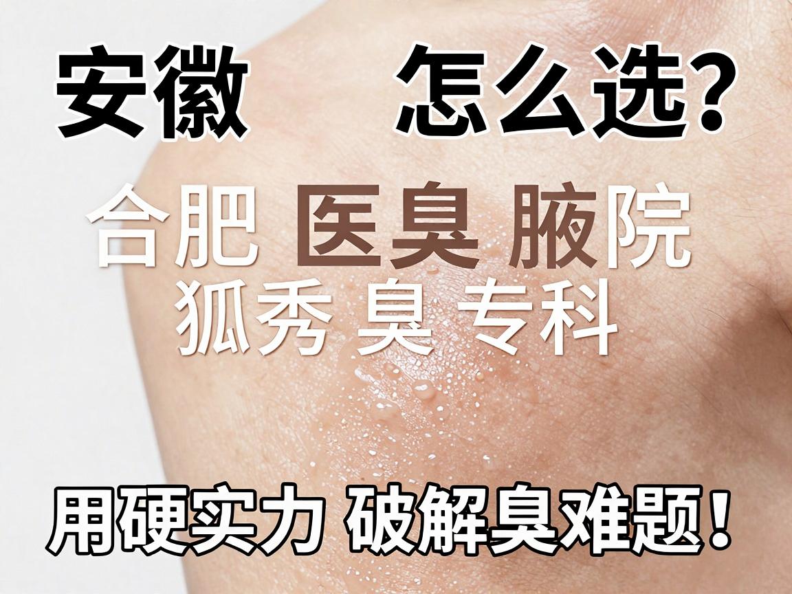 安徽狐臭医院怎么选?合肥腋秀腋臭专科用硬实力破解狐臭难题! 安徽狐臭医院怎么选?合肥腋秀腋臭专科用硬实力破解狐臭难题!