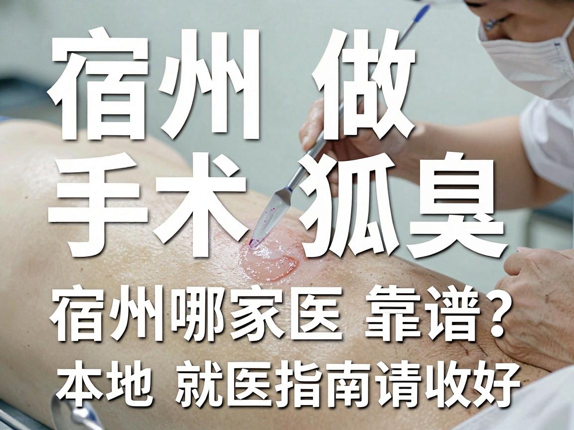 宿州做狐臭手术,宿州哪家医院靠谱?这份本地就医指南请收好 宿州做狐臭手术,宿州哪家医院靠谱?这份本地就医指南请收好