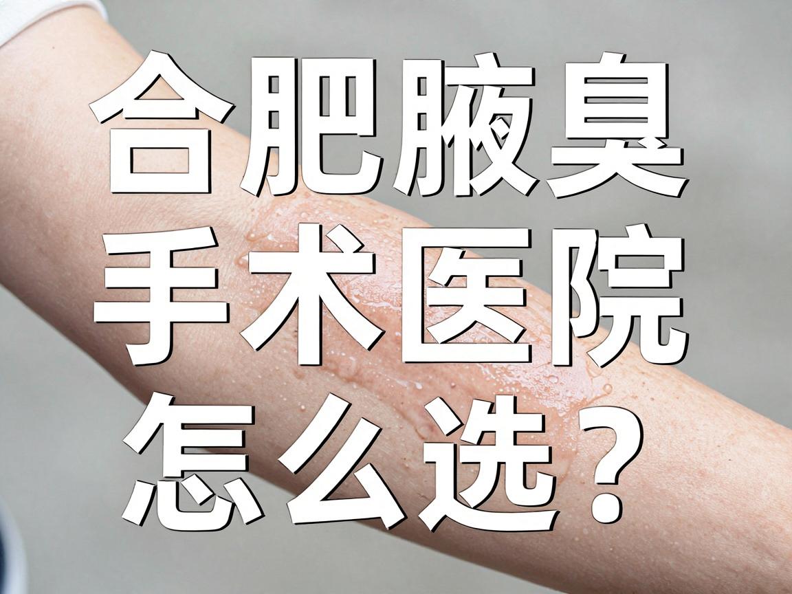 合肥腋臭手术医院怎么选?合肥腋臭专科医院真实测评来了 合肥腋臭手术医院怎么选?合肥腋臭专科医院真实测评来了