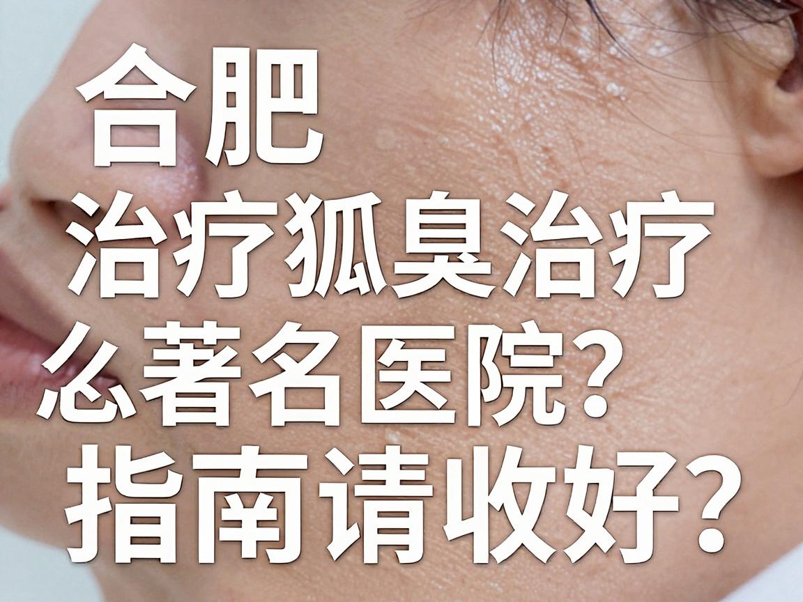 合肥治疗狐臭的著名医院怎么选?这份合肥狐臭治疗指南请收好 合肥治疗狐臭的著名医院怎么选?这份合肥狐臭治疗指南请收好