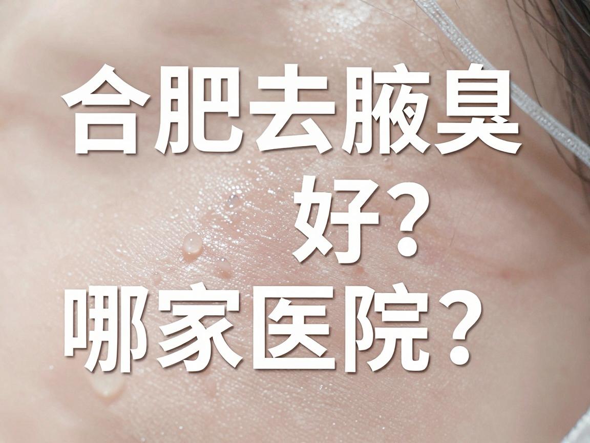 合肥去腋臭哪家医院好?腋臭治疗选对医院是关键,这些细节别忽略 合肥去腋臭哪家医院好?腋臭治疗选对医院是关键,这些细节别忽略