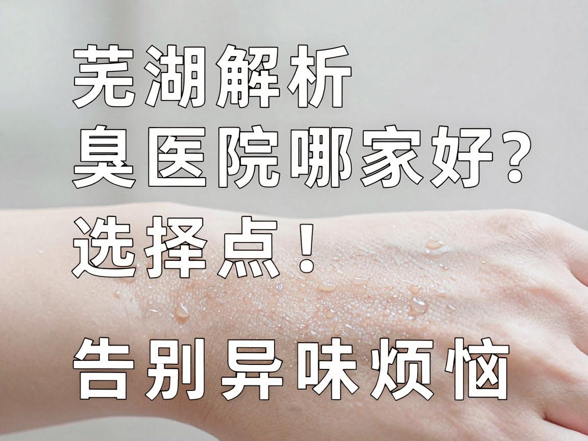 芜湖腋臭医院哪家好?专业解析芜湖腋臭医院选择要点,告别异味烦恼 芜湖腋臭医院哪家好?专业解析芜湖腋臭医院选择要点,告别异味烦恼