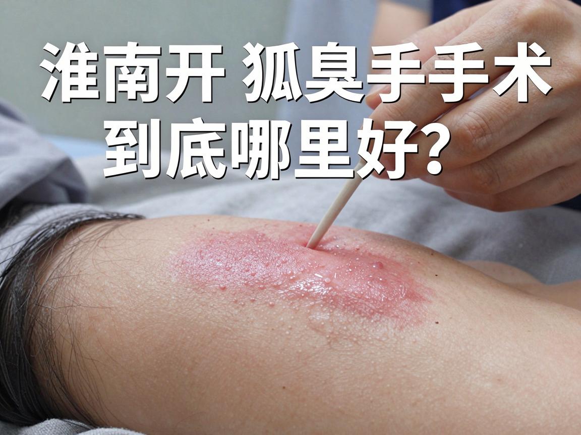 淮南开狐臭手术,到底哪里好?开狐臭手术选对地方是关键! 淮南开狐臭手术,到底哪里好?开狐臭手术选对地方是关键!
