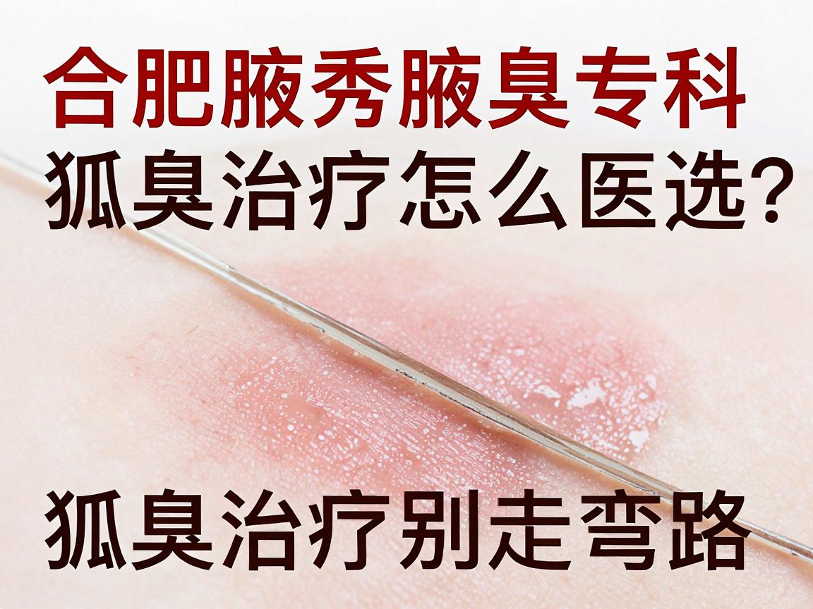 合肥狐臭治疗医院怎么选?合肥腋秀腋臭专科,狐臭治疗别走弯路 合肥狐臭治疗医院怎么选?合肥腋秀腋臭专科,狐臭治疗别走弯路