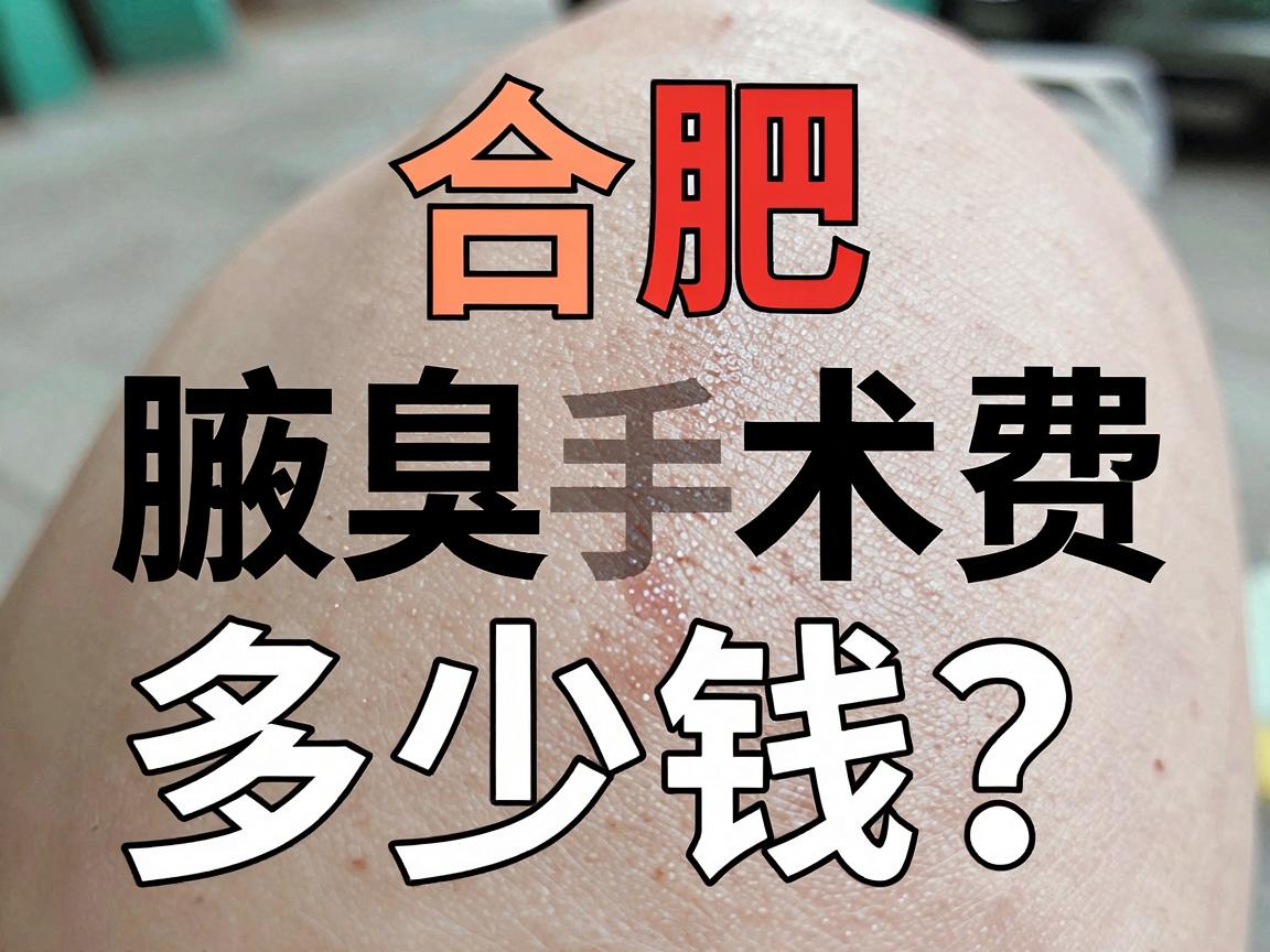 合肥腋臭手术费多少钱?揭秘腋臭手术费背后的真实价值 合肥腋臭手术费多少钱?揭秘腋臭手术费背后的真实价值