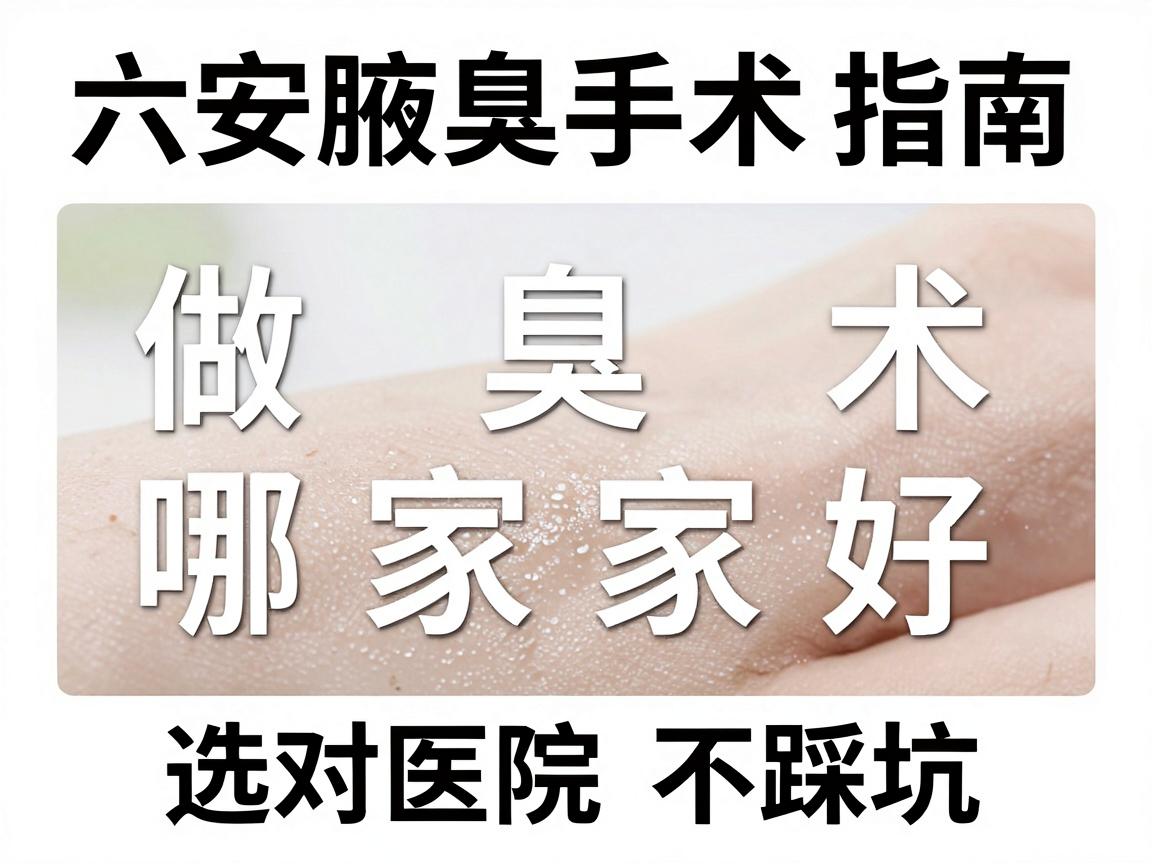 六安做腋臭手术哪家好?六安腋臭手术对比指南,选对医院不踩坑 六安做腋臭手术哪家好?六安腋臭手术对比指南,选对医院不踩坑