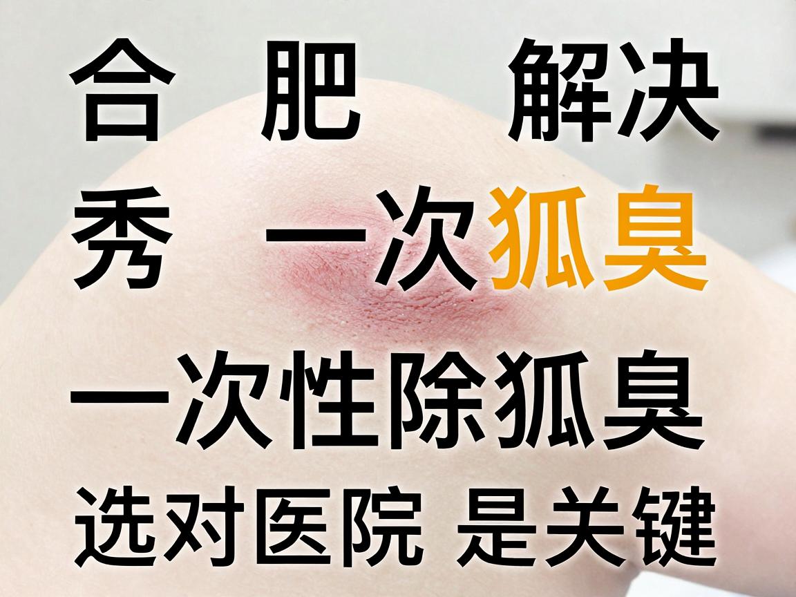 合肥腋秀一次解决狐臭,一次性除狐臭,选对医院是关键 合肥腋秀一次解决狐臭,一次性除狐臭,选对医院是关键
