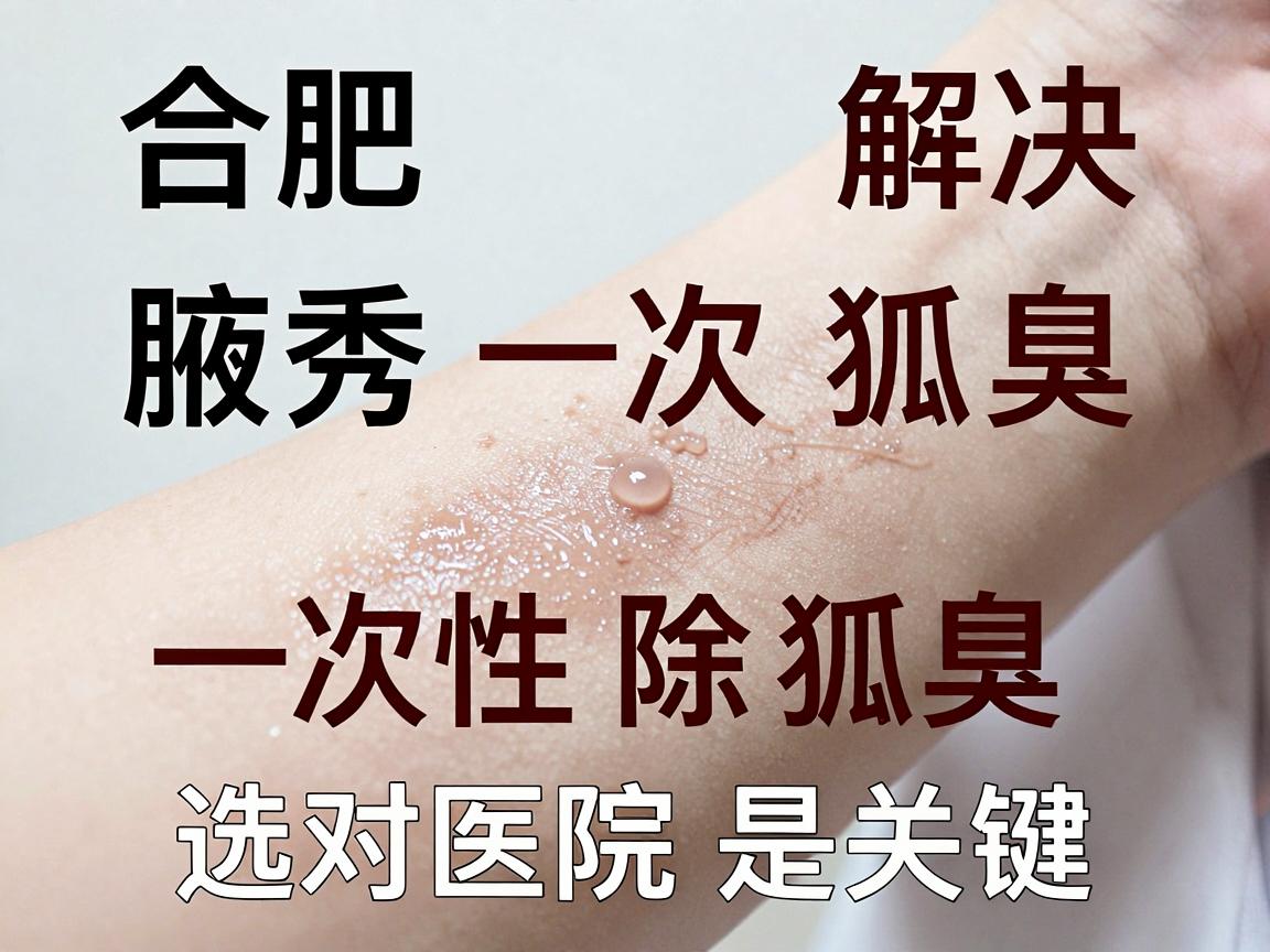 合肥腋秀一次解决狐臭,一次性除狐臭,选对医院是关键 合肥腋秀一次解决狐臭,一次性除狐臭,选对医院是关键