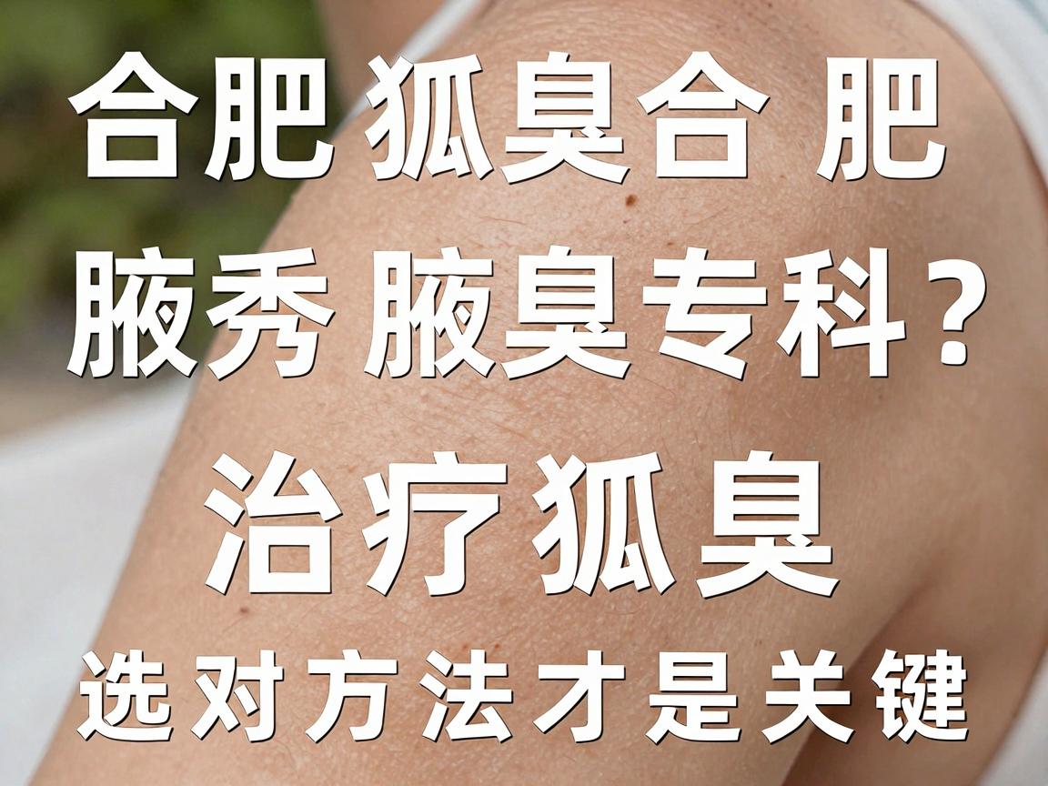 狐臭合肥那里治疗最好?合肥腋秀腋臭专科,治疗狐臭,选对方法才是关键 狐臭合肥那里治疗最好?合肥腋秀腋臭专科,治疗狐臭,选对方法才是关键