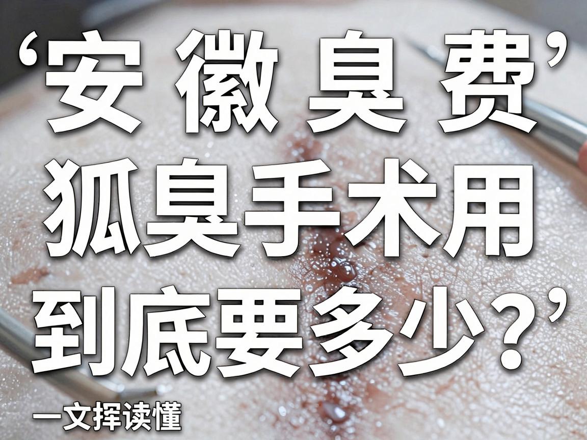 安徽狐臭手术费用大揭秘,狐臭手术费用到底要多少?一文读懂安徽狐臭手术费用全流程 安徽狐臭手术费用大揭秘,狐臭手术费用到底要多少?一文读懂安徽狐臭手术费用全流程