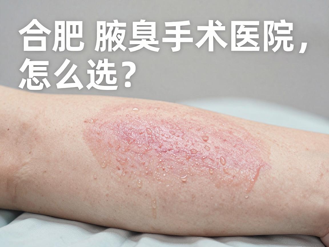 合肥腋臭手术医院怎么选?选对腋臭手术医院,告别腋臭烦恼 合肥腋臭手术医院怎么选?选对腋臭手术医院,告别腋臭烦恼