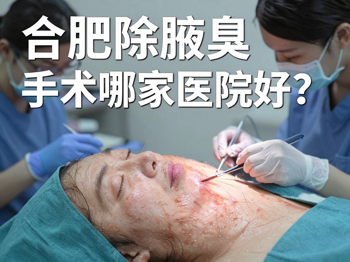 合肥除腋臭手术哪家医院好?这份手术选择指南请收好 合肥除腋臭手术哪家医院好?这份手术选择指南请收好
