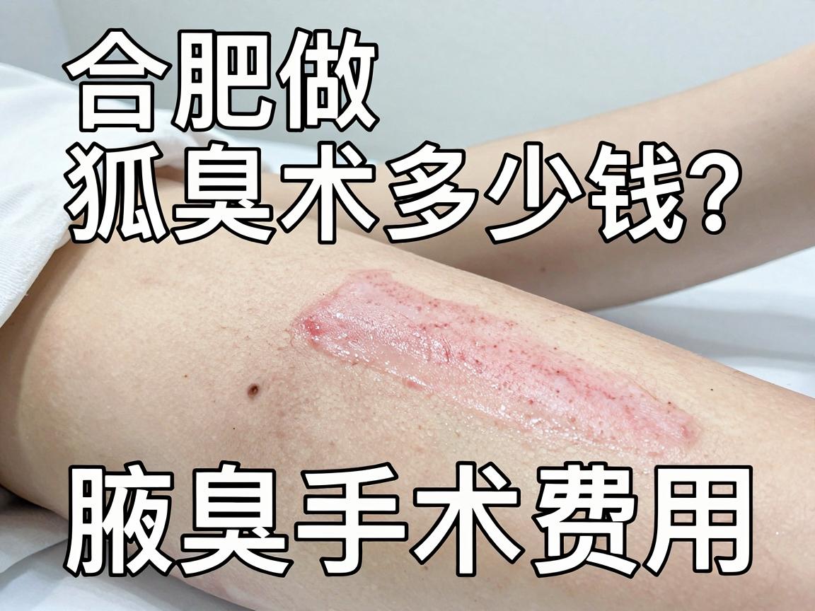 合肥做狐臭手术多少钱?细说腋臭手术费用,别让价格臭了心 合肥做狐臭手术多少钱?细说腋臭手术费用,别让价格臭了心