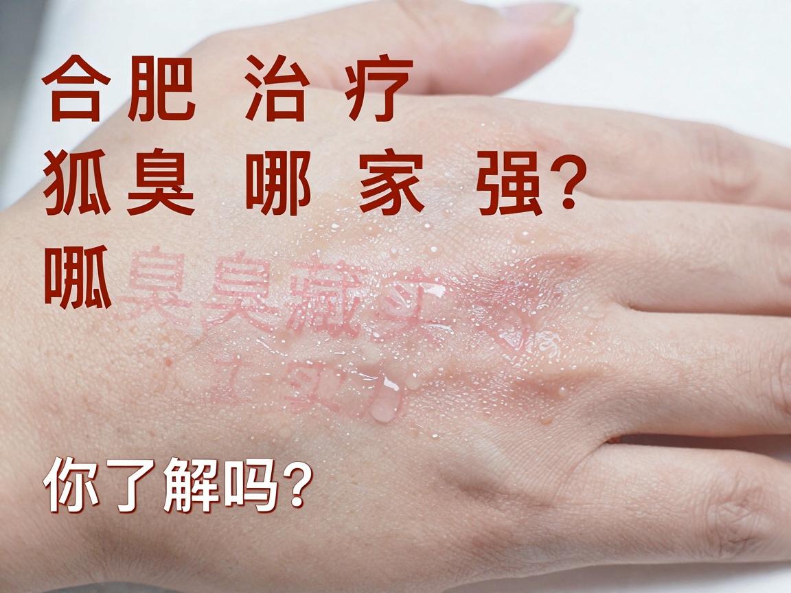 合肥治疗狐臭哪家强？这家医院治疗狐臭的隐藏实力你了解吗？