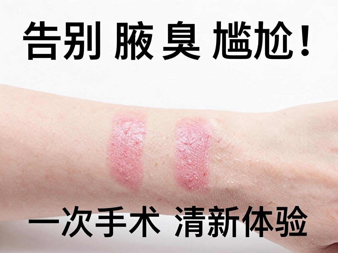 告别腋臭尴尬！清新微波腋臭手术，一次手术的清新体验