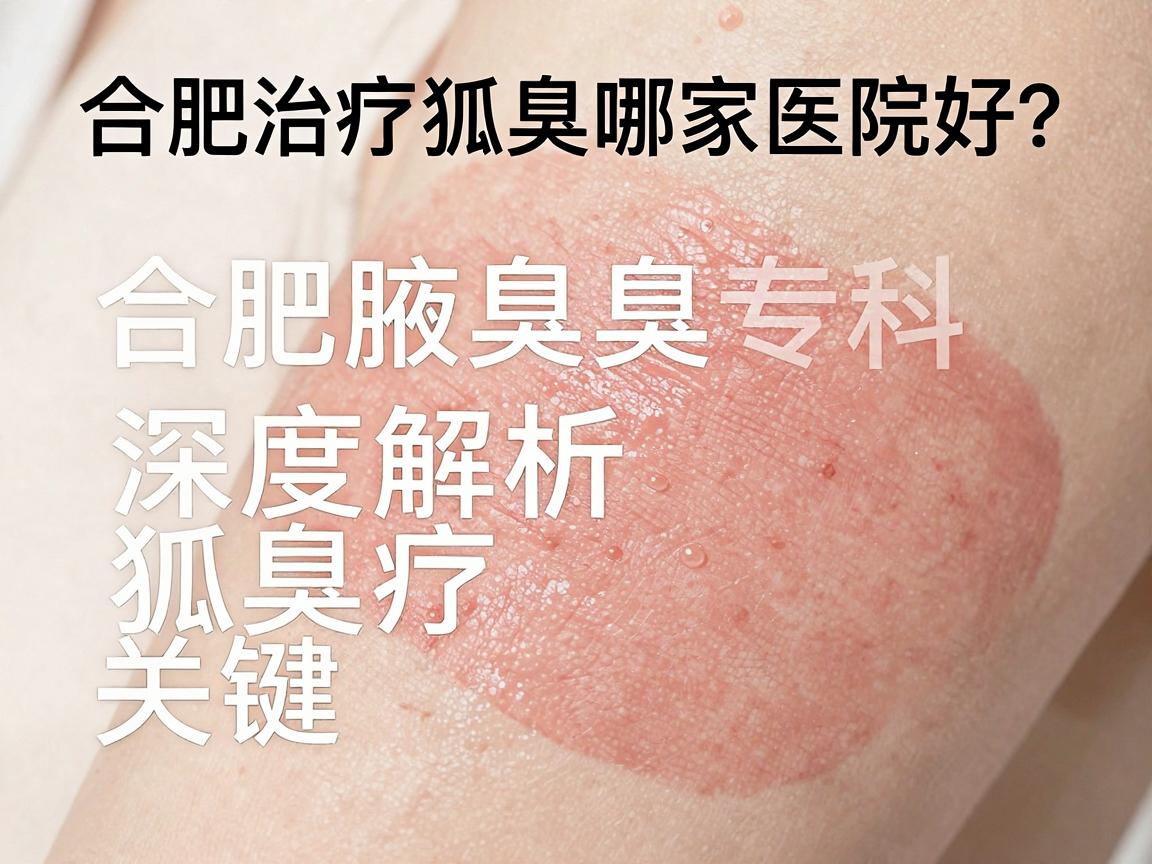合肥治疗狐臭哪家医院好?合肥腋秀腋臭专科深度解析狐臭治疗关键点 合肥治疗狐臭哪家医院好?合肥腋秀腋臭专科深度解析狐臭治疗关键点