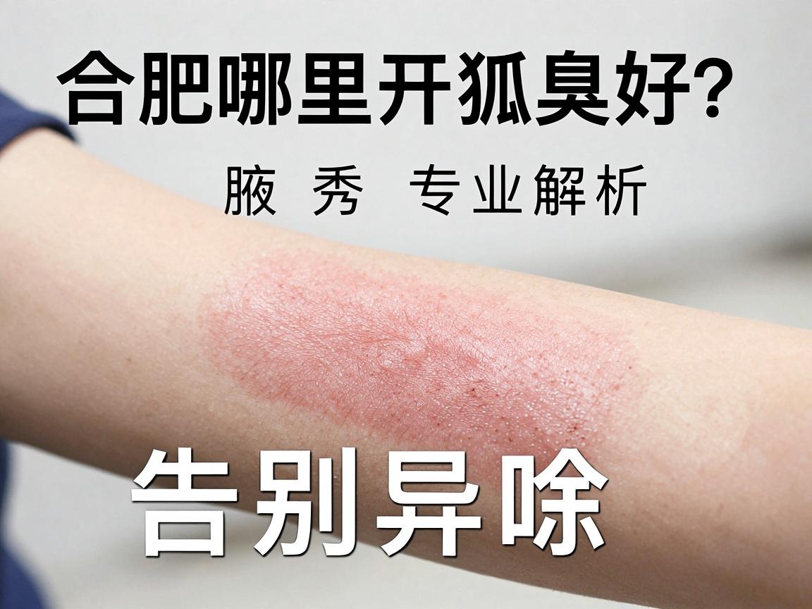 合肥哪里开狐臭好?合肥腋秀专业解析,选对技术,告别异味 合肥哪里开狐臭好?合肥腋秀专业解析,选对技术,告别异味